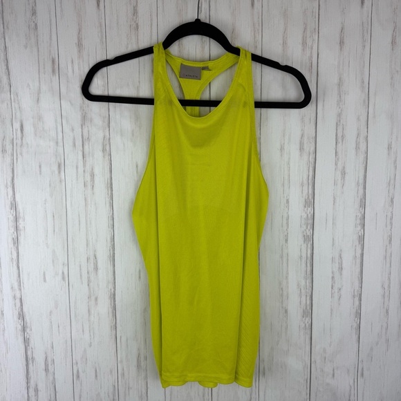Athleta lime green yellow tank Medium - Picture 1 of 6